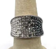 Vintage JCM Brass, Malaysia Crystal, Vintage Designer JCM Beautiful Crystal