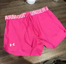Pink Under Armour Shorts 