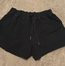 Members Mark black sweatshorts