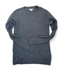 Amazon Essentials Pullover Sweater Womens Size M Chunky Knit Cable Knit Cozy