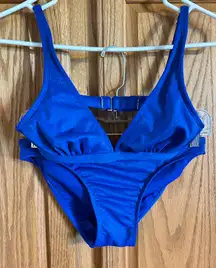 2 Peice Blue Shimmer Bikini