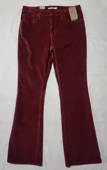 Levi's 725 high rise bootcut corduroy pants W32xL32