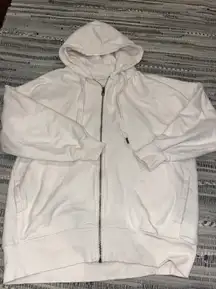 Outfitters white oversized hoodie