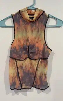 Urban Outfitters Mesh Crop Top