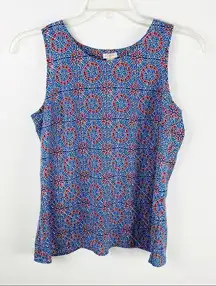 J. CREW FACTORY Sleeveless Split Back Top, Size 6