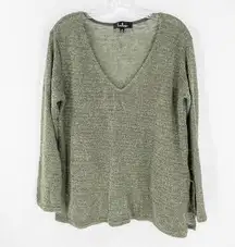 Lulus Pullover V-Neck Knit Sweater