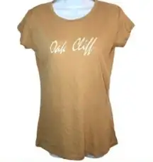 Next Level Apparel Oak Cliff Dallas Texas Fitted TShirt Tan J L