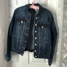 denim jacket, size small