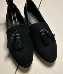 Karl Lagerfeld tassel clover flats loafer 7