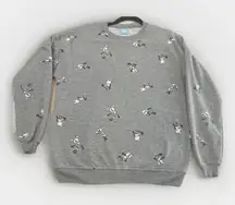 Disney Frozen Olaf Print Long Sleeve Sweatshirt Sz XS