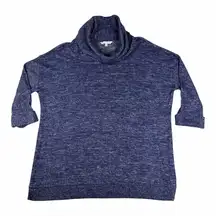 John Mark Women’s Sweater Blue Soft Size M Medium