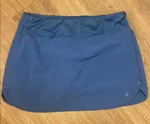 Free Fly Apparel Women's Skort - tennis golf athletic large  Blue