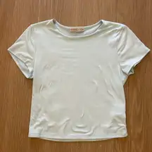 Sincerely Jules Soft Blue Crop Top