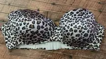 Cacique leopard spot full coverage 44D full figure bra