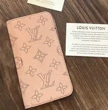 Louis Vuitton  Vintage Phone Soft Case Authentic Monogram Authenticity Cards H.H.