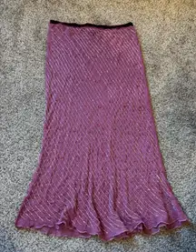 Euro 100% Silk Beaded Skirt