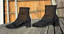 Nwt Women’s Celaena Boots by A New Day size 8.5 Black mesh Classic fall winter