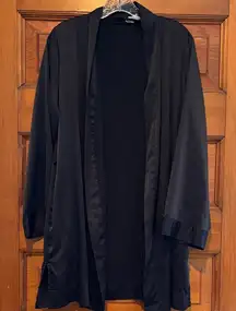 Stars Above Black Women's Robe MISSING BELT