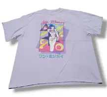 Lynn Minmay T-Shirt Size XXL Atsuko Graphic T-Shirt Japanese Anime Graphic Shirt Unisex 