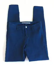 Zara Trafaluc Mid-Rise Skinny Jeans Blue Womens Size 4‎