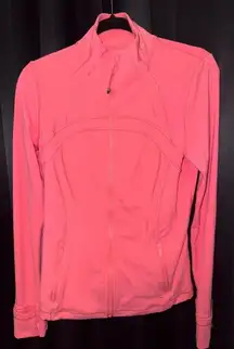Lululemon Pink Define Jacket Size 10