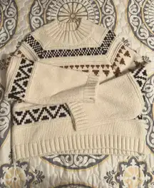 Knitted oversized sweater