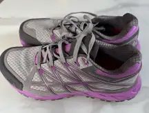 The North Face Women's Trail Shoes - Gray and Purple