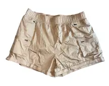 Mondetta Outdoor Project‎ Cargo Shorts Pockets Elastic Waist Activewear L