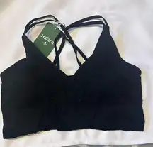 HALARA Elegant Black Lace Bralette