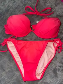 Victoria's Secret bikini set red