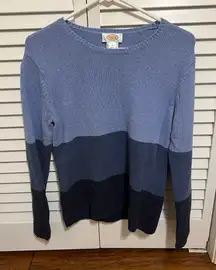 Talbots Light Blue Knit Sweater size medium