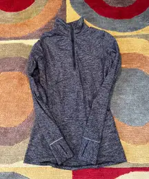 Kanto Catch Me 1/2 Zip Heather Black White Pullover Long Sleeve Top 4