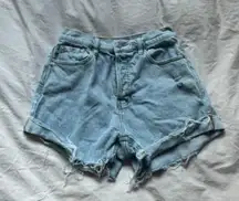 PacSun Curve Vintage High Rise Jean Shorts