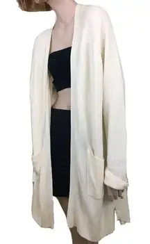 NWT $168 Lululemon Still At Ease Wrap Cardigan Sweater Angel Wing Size 10