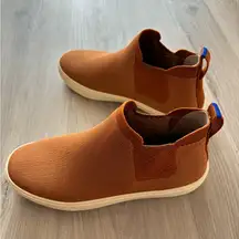 NWOB Rothy's 6.5 Orange Chelsea High Top Sneakers