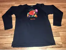 The Quaker Factory Women’s Halloween Embroidery‎ Crewneck Sweatshirt XS