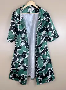 Elaine Collection New York Retro Satin Finish Jacket Topper Large Whimsigoth