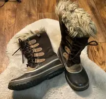Sorel Boots Joan Of Arctic NL1540-248 Womens Sze 9 Winter‎ Waterproof Insulated