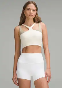 Lululemon Bend This V and Racer Bra *Light Support A-C Cup - Sundance - S/M