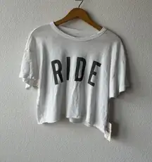 Year of Ours Ride Crop Shirt