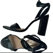 Mix no. 6 black block heels size 11