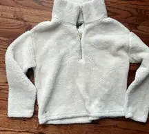 Sherpa Half Zip Sweatshirt