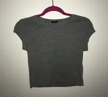 Plain grey tee