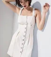 Current/Elliot the Corset Dress in Off White