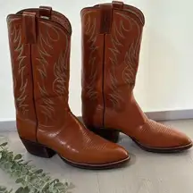 Nocona Leather Jackpot Cowboy Women Boots Sz 8.5D Classic Outdoor Western Boots