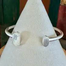 Kendra Scott Vada Pinch Bracelet in Ivory Pearl