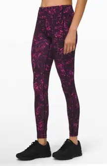 Lululemon Women’s Speed Up Tight Leggings Full-On Luxtreme, Size 2 Color: Undercurrent Grapealicious Multi Excellent, like new condition No signs or wear 