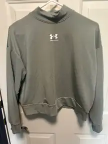 Rival Mock Neck Shirt Size Small Oversized Super Soft