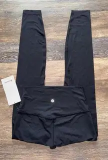 Lululemon Align Ribbed High Rise 28” Black Size 6 NWT