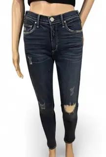 McGuire Denim Women’s Distressed Skinny Mid-rise Jeans Size 28 Ankle Ripped 157A
